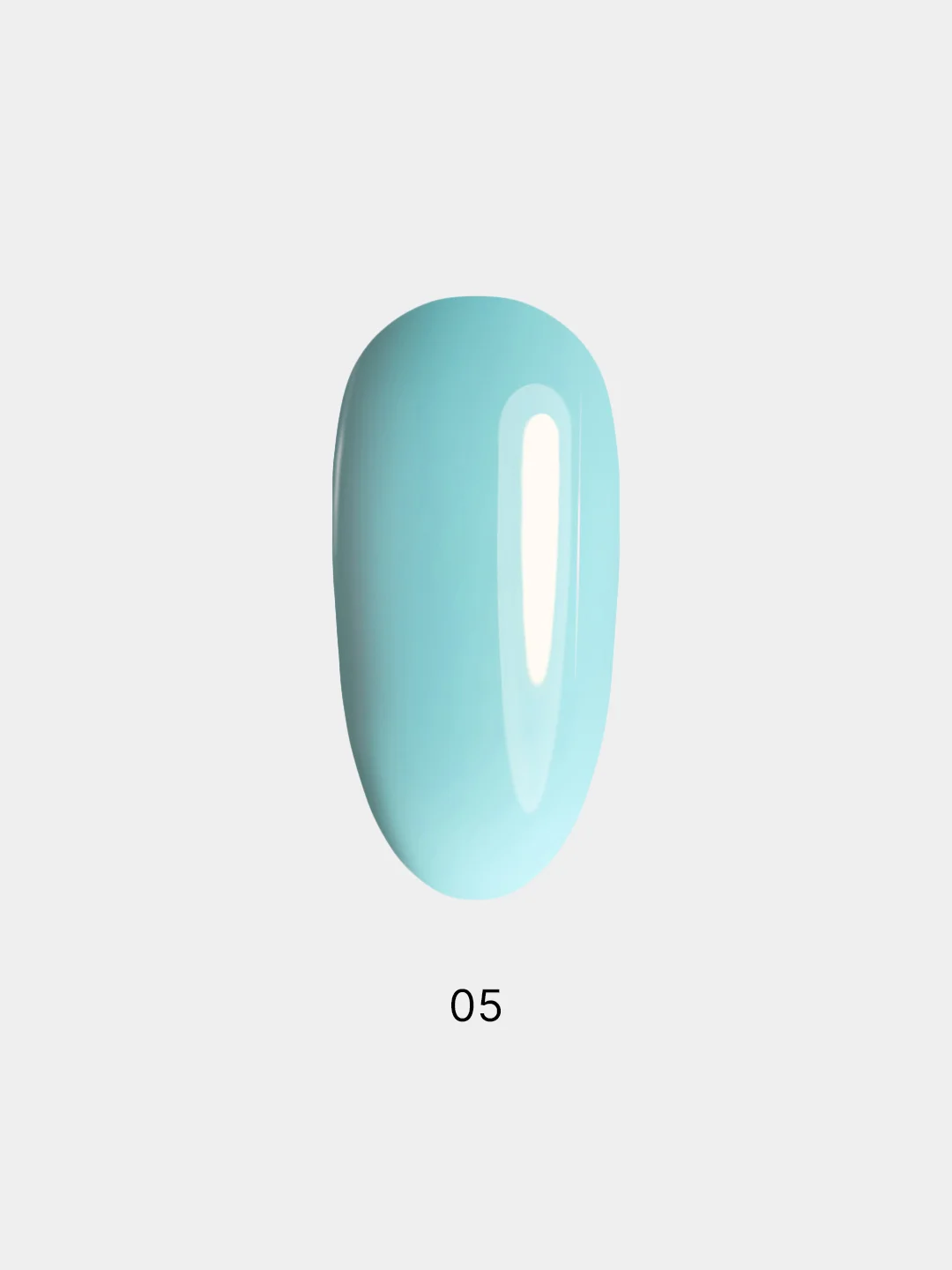 Гель лак для ногтей LuckyLak Edition №05, 10g голубой для маникюра и педикюра