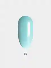 Гель лак для ногтей LuckyLak Edition №05, 10g голубой для маникюра и педикюра