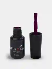 Гель лак для ногтей LuckyLak FL №064 8g бордовый коричневый для маникюра и педикюра