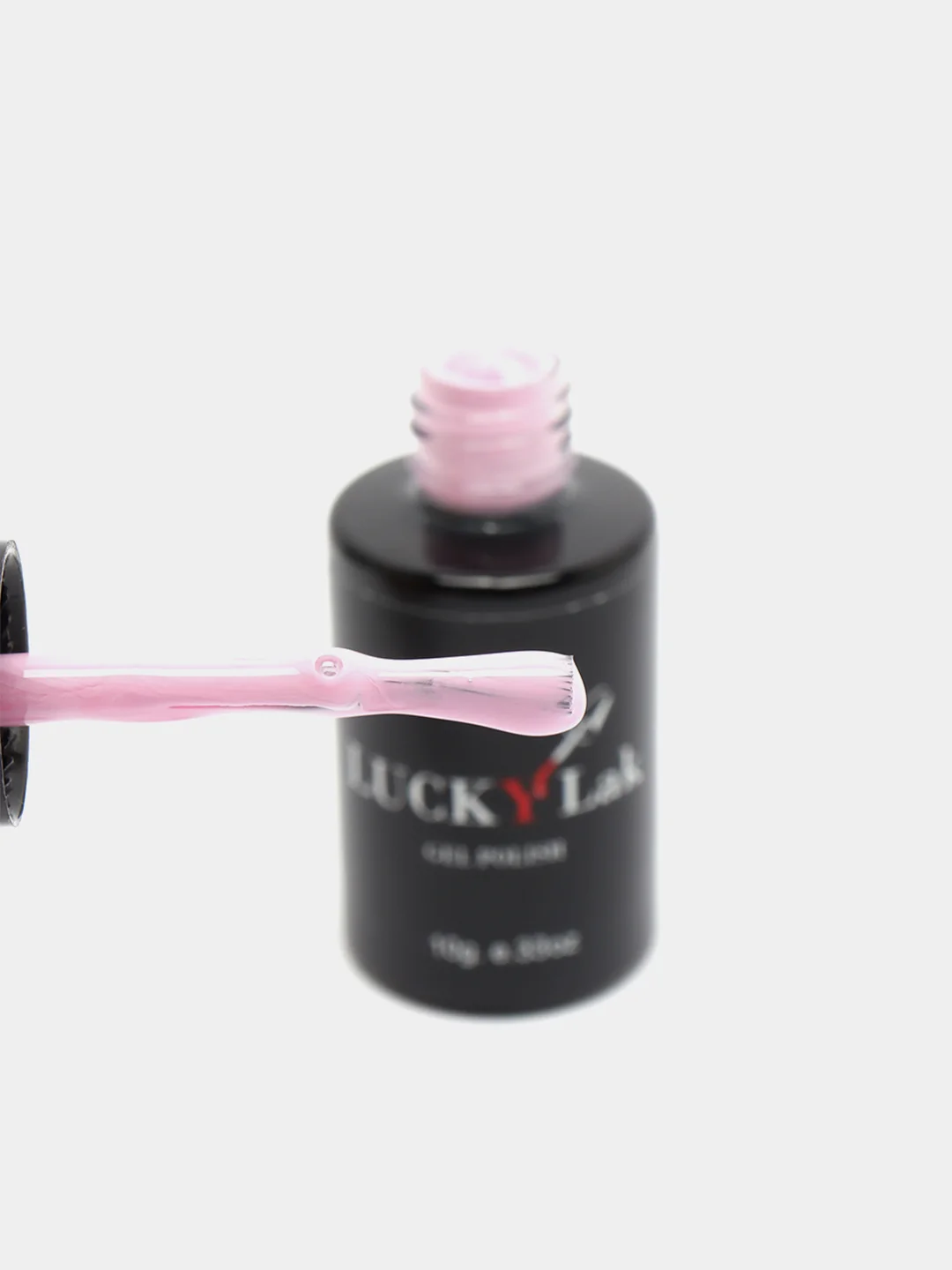 Гель лак для ногтей, гель-лак LuckyLak Edition №15, 10g натуральный розовый френч нюд