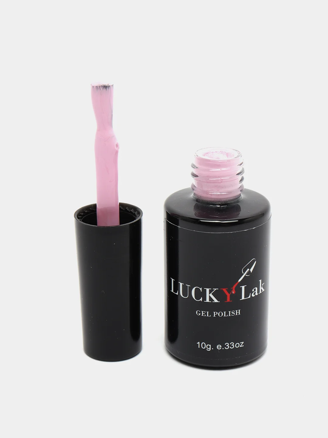 Гель лак для ногтей, гель-лак LuckyLak Edition №15, 10g натуральный розовый френч нюд