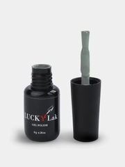 Гель лак для ногтей LuckyLak FL №108 8g серый серо-зеленый для маникюра и педикюра