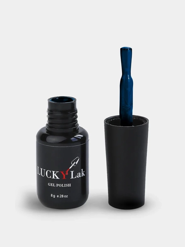 Гель лак, гель-лак для ногтей LuckyLak Fashion №067 8g Cиний для маникюра и педикюра