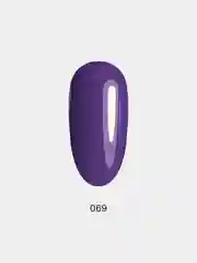 Гель-лак для ногтей LuckyLak FL №069, 8 g, фиолетовый лак для маникюра и педикюра