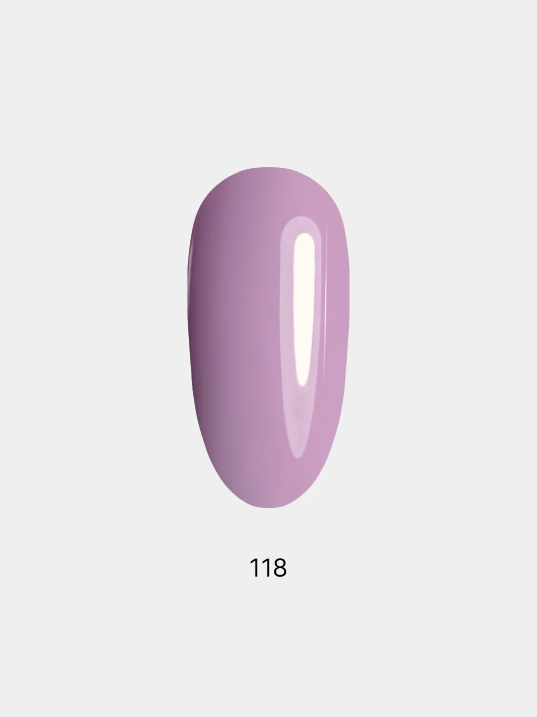 Гель лак для ногтей LuckyLak FL №118, 8g сиреневый лак для маникюра и педикюра