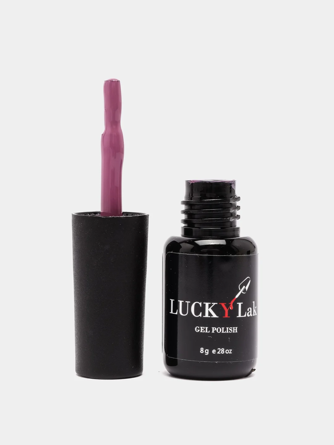 Гель лак для ногтей LuckyLak FL №118, 8g сиреневый лак для маникюра и педикюра