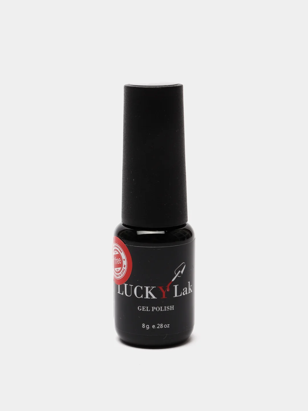 Гель лак для ногтей LuckyLak FL №117 8g сиреневый нежно-лиловый для маникюра и педикюра