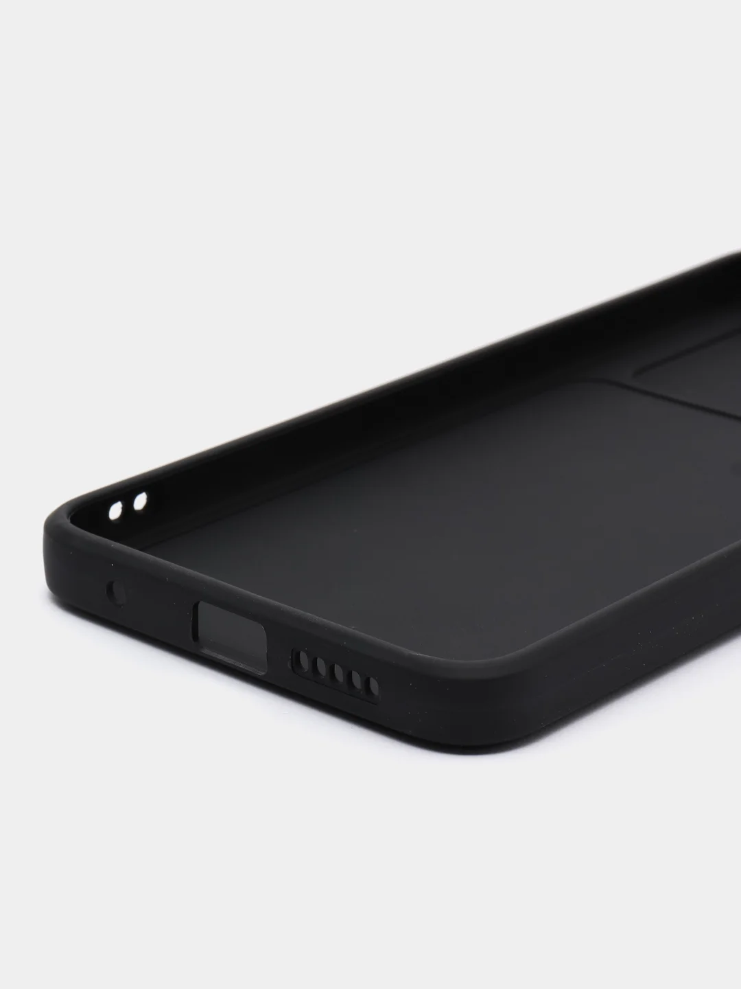 Черный чехол Xiaomi Poco M4 Pro 4G (Сяоми Поко М4 Про 4Г), прозрачный