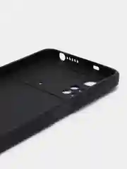 Черный чехол Xiaomi Poco M4 Pro 4G (Сяоми Поко М4 Про 4Г), прозрачный