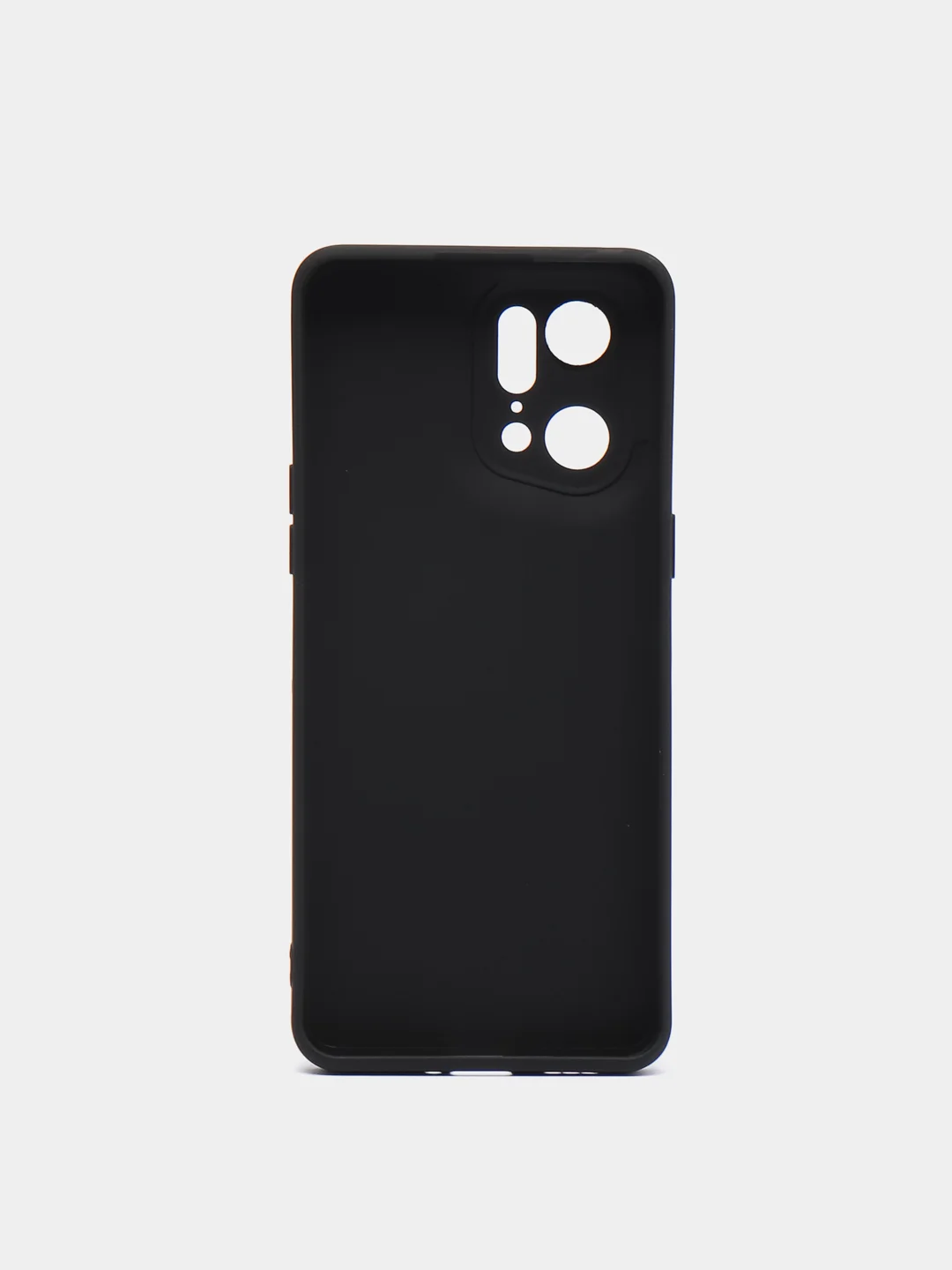 Черный чехол Oppo Find x5 pro, силиконовый (Оппо Финд Х5 Про)
