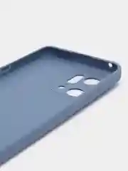Небесно-голубой чехол Oppo Find x5 pro, силиконовый (Оппо Финд Х5 Про)