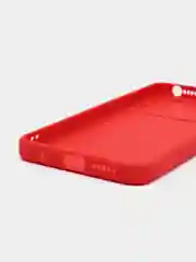 Красный чехол Xiaomi Poco M4 Pro 4G (Сяоми Поко М4 Про 4Г), прозрачный