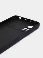 Черный чехол для Xiaomi Poco X4 Pro 5G (Сяоми Поко Х4 Про 5 Джи), силиконовый