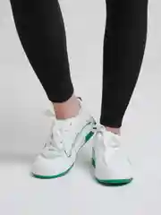 Зеленый женские кроссовки, белые