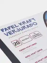 Цветная крафт-бумага Sadipal Verjurado, 20 листов