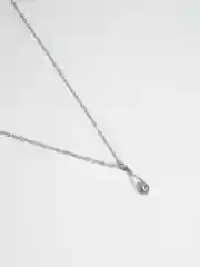 Серебряный подвеска со стразами