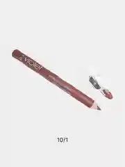 Карандаш-помада для губ матовый с точилкой Violet, набор из 12 штук