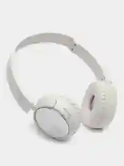 Белый беспроводные Bluetooth-наушники с микрофоном (накладные)