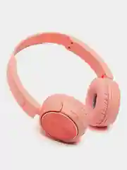 Розовый беспроводные Bluetooth-наушники с микрофоном (накладные)