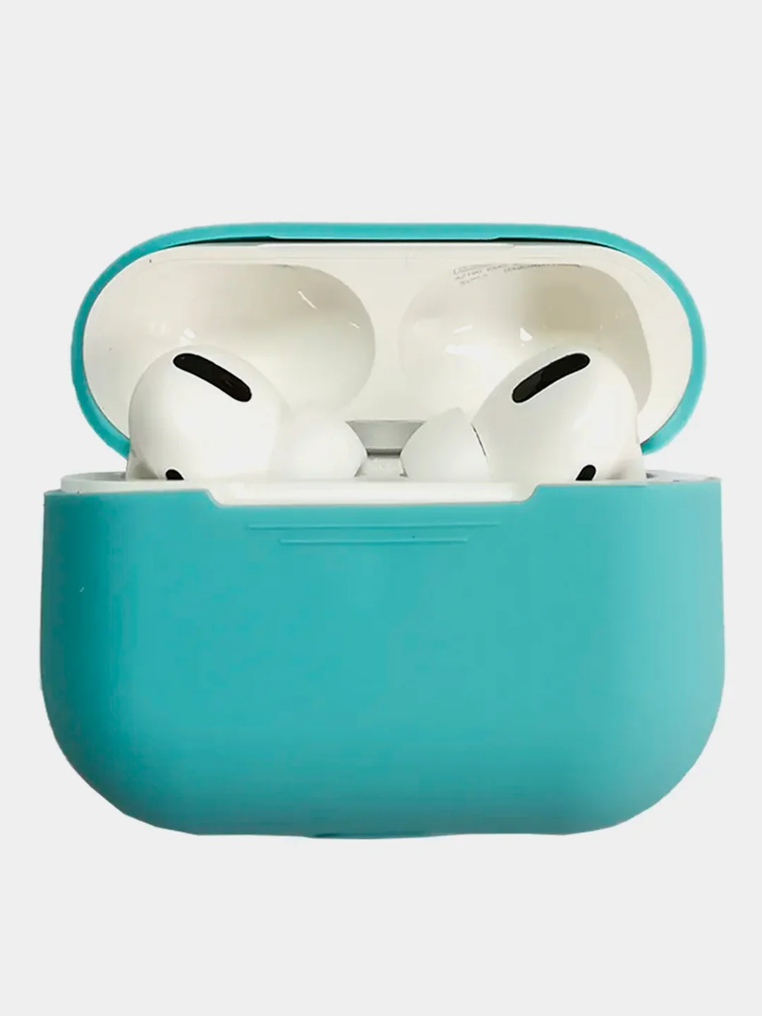 Голубой силиконовый чехол для наушников AirPods Pro