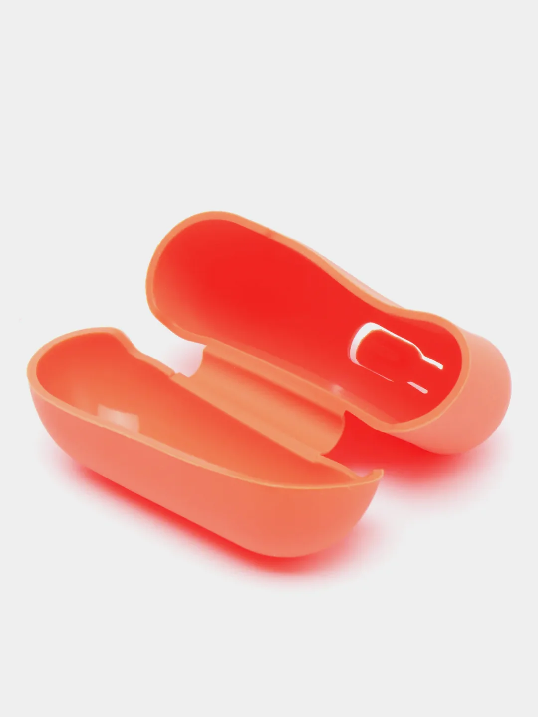 Оранжевый силиконовый чехол для наушников AirPods Pro