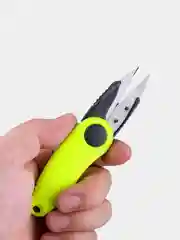 Зеленый ножницы складные рыболовные для лески и плетенки