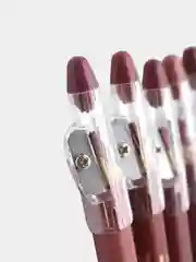 Карандаш-помада для губ матовый с точилкой Violet/ Карандашь для губ, 12 оттенков