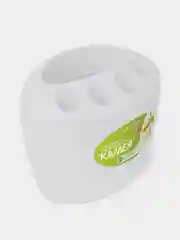 Белый подставка для зубных щеток "Камея"