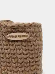 Стакан из джута