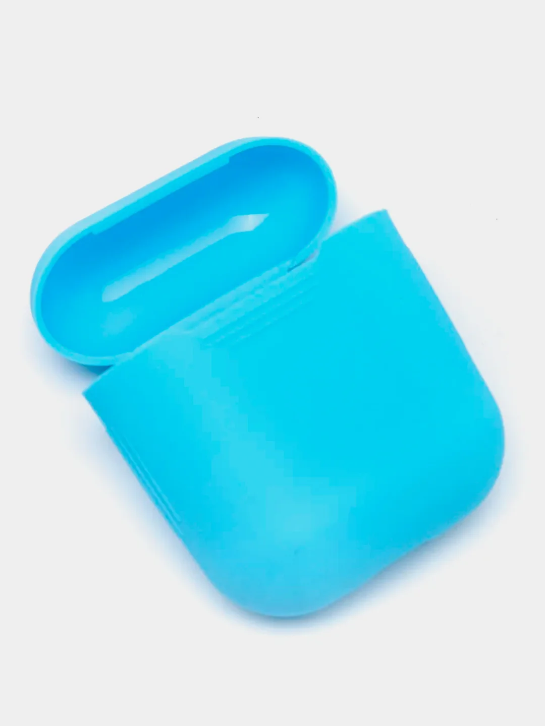 Голубой силиконовый чехол для Apple AirPods 1 / 2