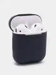 Угольный силиконовый чехол для Apple AirPods 1 / 2