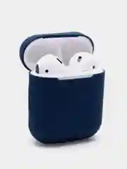 Темно-синий силиконовый чехол для Apple AirPods 1 / 2