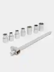 Набор головок 1/2", 8 предметов, 10-19 мм