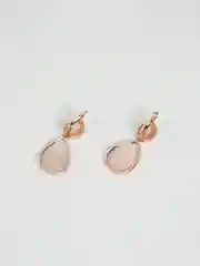 Серьги массивные Fallon jewelry в виде капель, золотистые