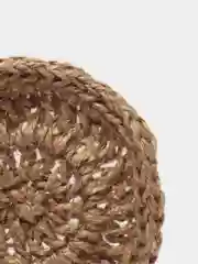 Натуральная массажная мочалка из джута / пилинг для лица