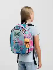 Алый школьный рюкзак