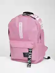 Розовый школьный рюкзак
