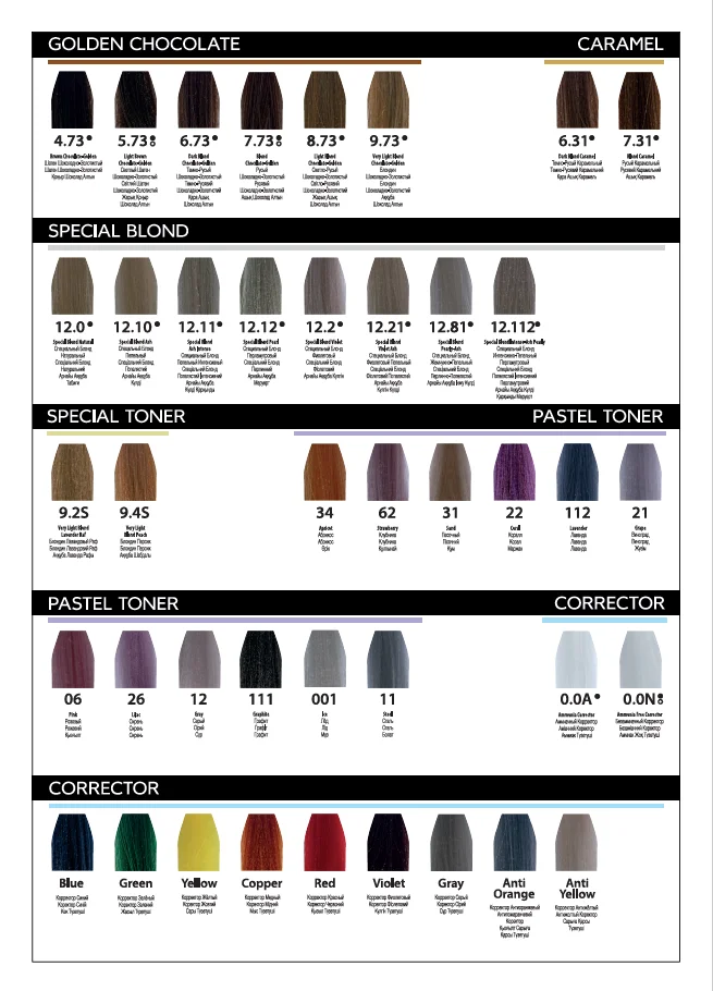 Стойкая крем-краска блонд 12УГТ Epica Professional Color Shade Hair Color Cream