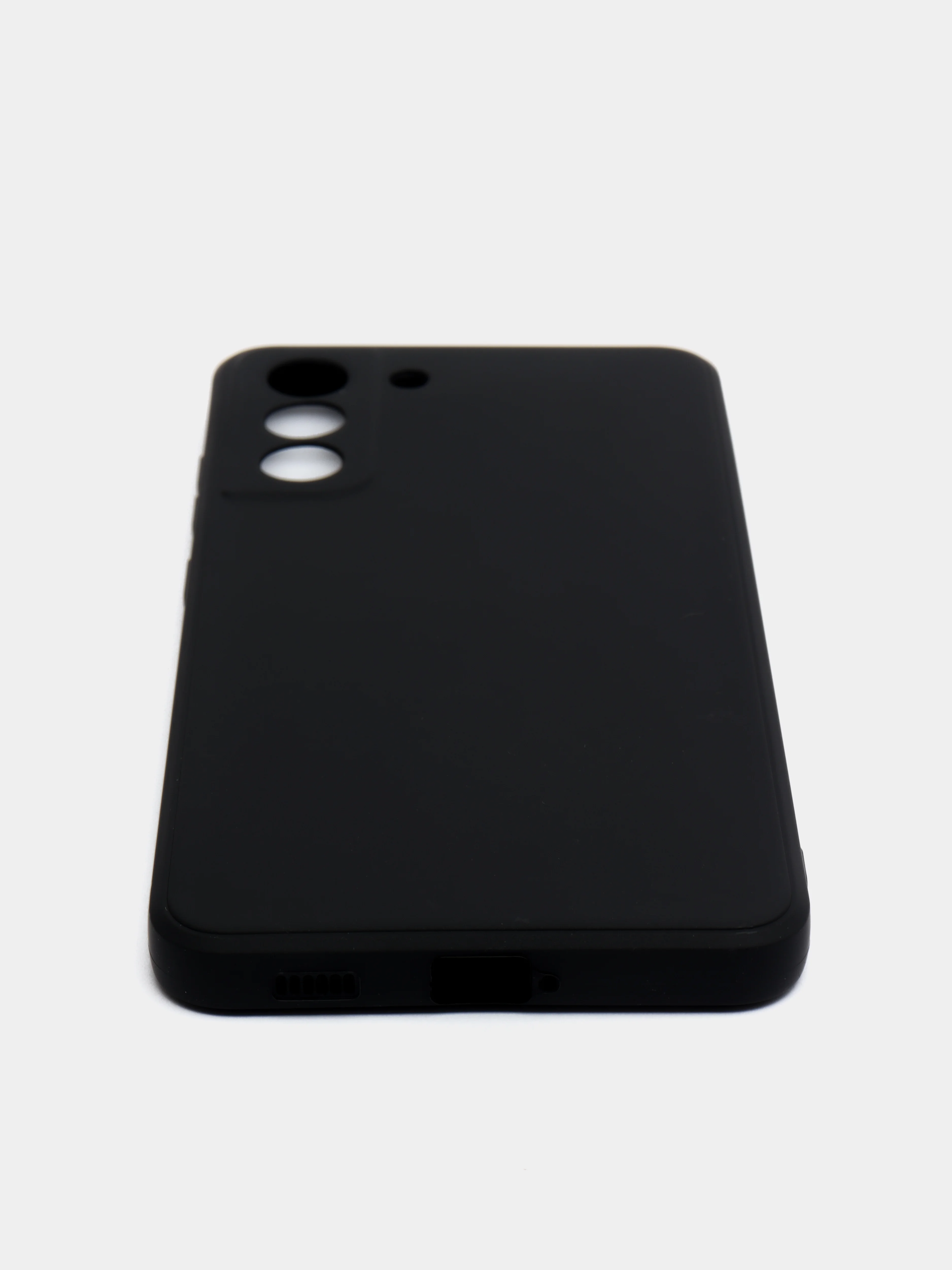Черный чехол для Samsung Galaxy S21 FE, S21FE (Самсунг Галакси С21 ФЕ, С21ФЕ), прозрачный