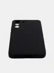 Черный чехол для Samsung Galaxy S21 FE, S21FE (Самсунг Галакси С21 ФЕ, С21ФЕ), прозрачный