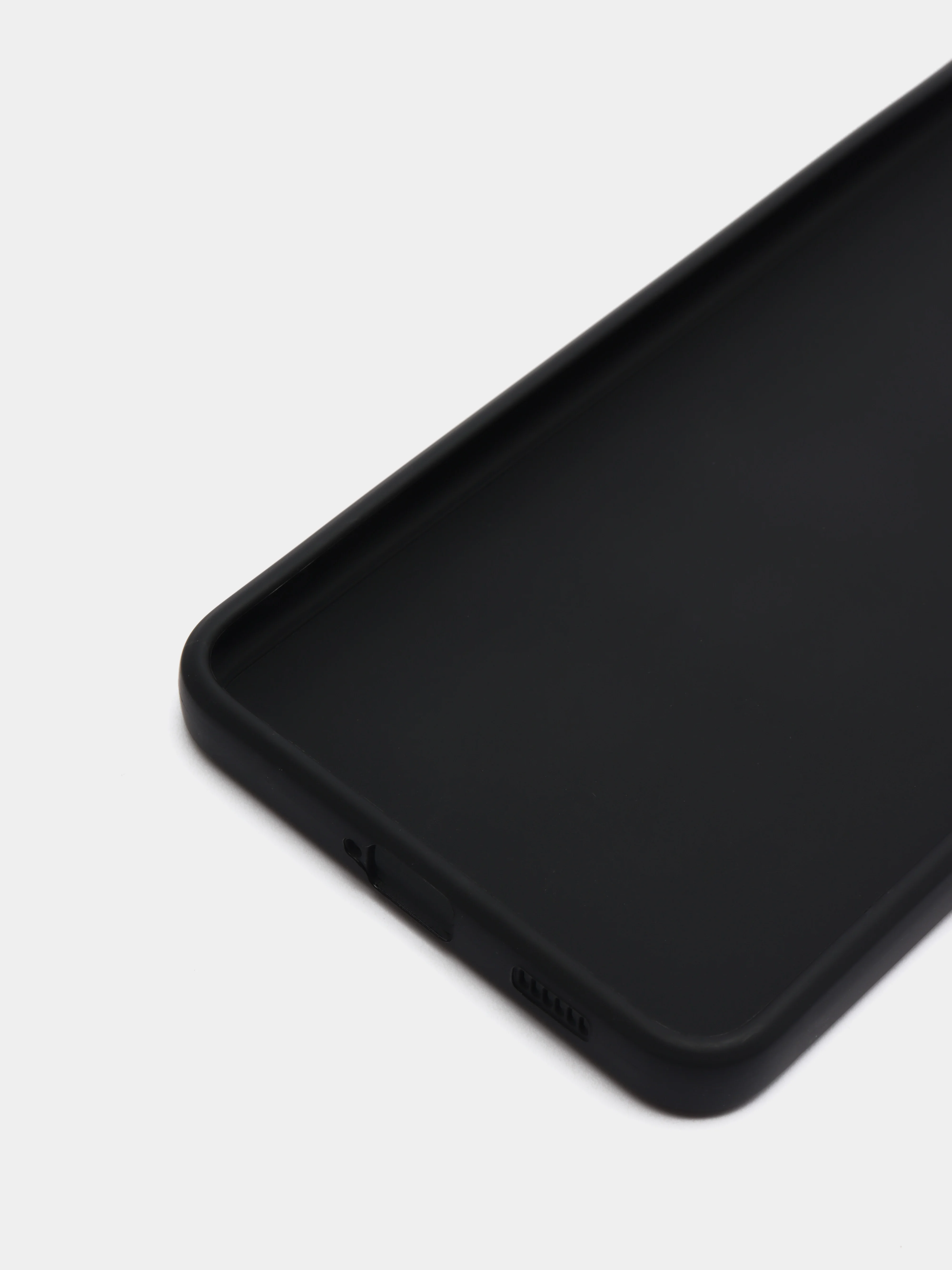 Черный чехол для Samsung Galaxy S21 FE, S21FE (Самсунг Галакси С21 ФЕ, С21ФЕ), прозрачный