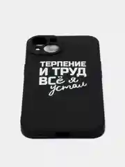 Зеленый чехол с надписями силиконовый матовый для iPhone 6 6s 7 8 SE 11 12 13 14 pro X Xs XR айфон