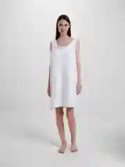 Белый банное полотенце на лямках/килт женский