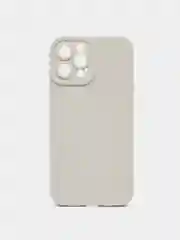 Белый силиконовый чехол для iPhone 7, 8, SE2, XR, 11, 11 Pro Max, 12 Pro Max, закрытый низ