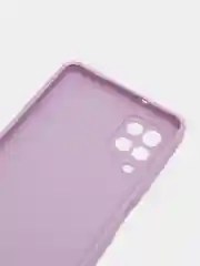 Сиреневый чехол для Samsung Galaxy A12 / M12 (Самсунг А12 / М12), силиконовый