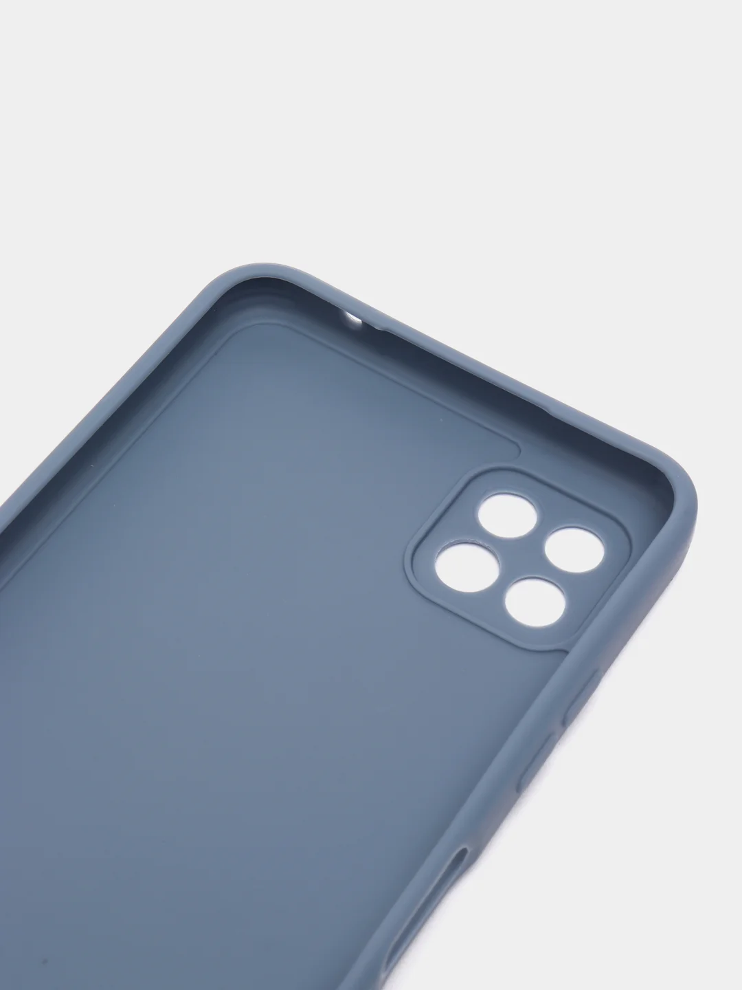 Небесно-голубой чехол для Samsung Galaxy A22S, A22 5G (Самсунг Галакси А22С, А22 5Г), силиконовый