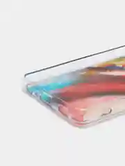 Красный чехол Samsung Galaxy A32, Самсунг Галакси А32 твердый, прозрачный, с рисунком