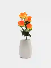 Оранжевый искусственные цветы