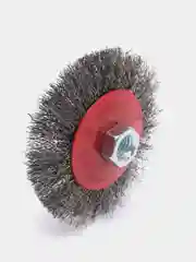 Щетка металлическая для УШМ, 100 мм, М 14, тарелка