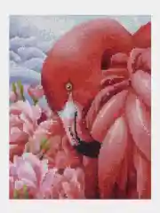 Алмазная мозаика на подрамнике KiKi "Нежные пёрышки"